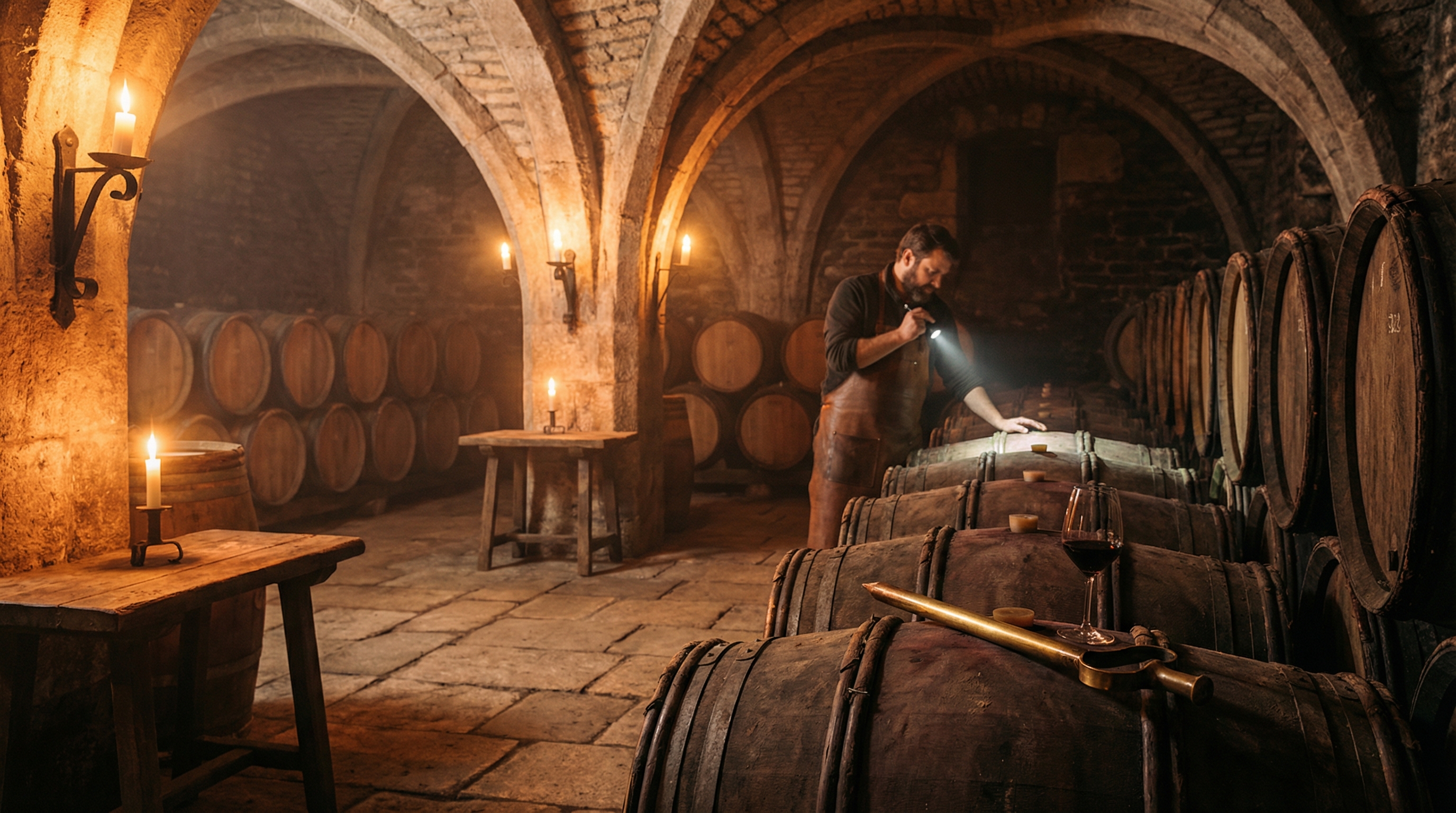 Autumn vines in Cote de Beaune