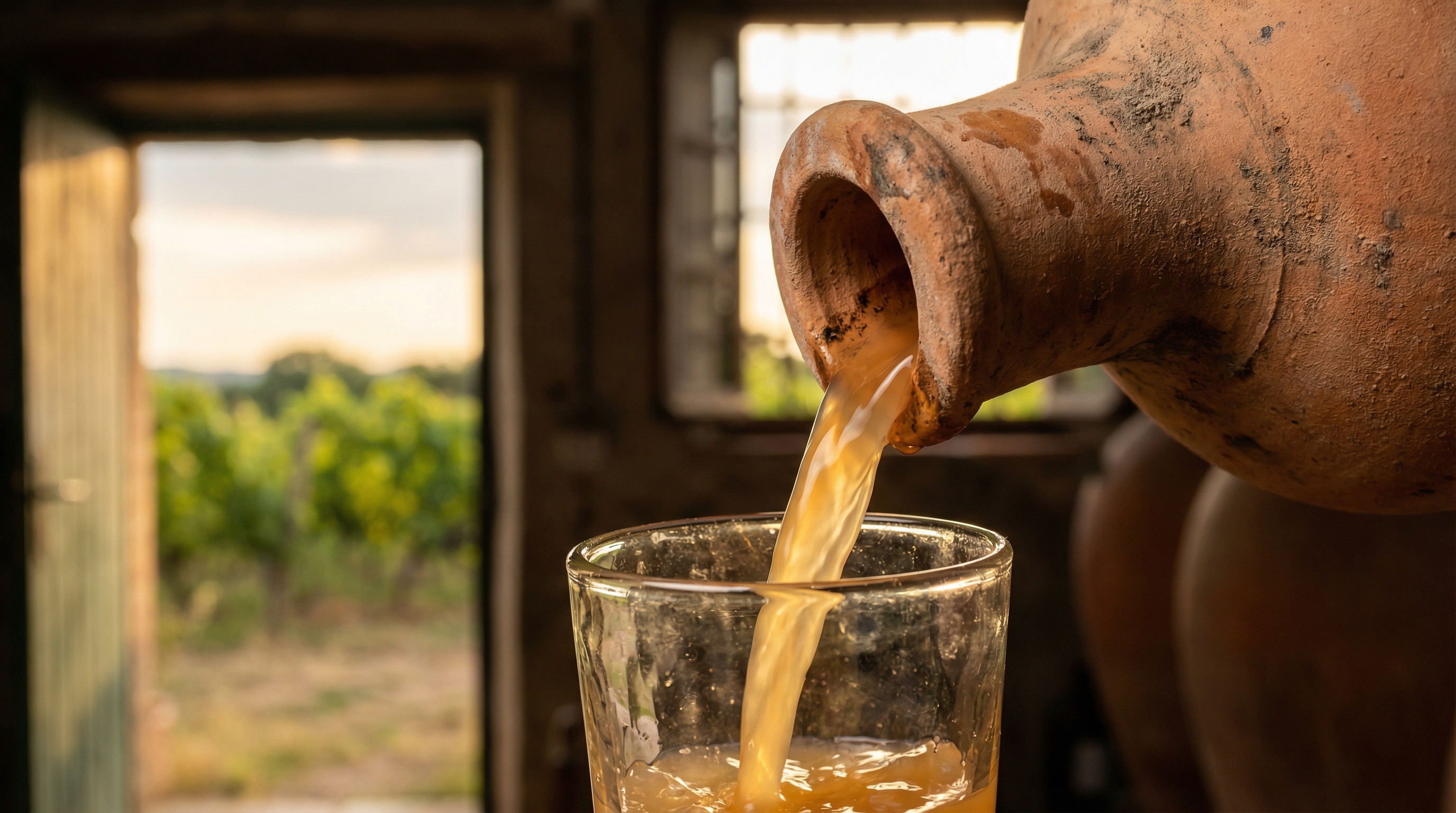 Hands sorting freshly harvested organic grapes